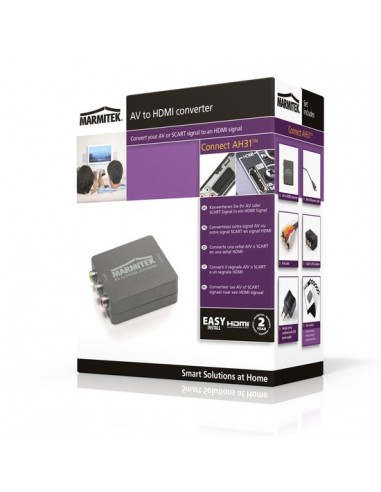 Marmitek Connect AH-31 RCA/scart naar HDMI convert