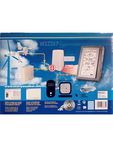 Weerstation La-Crosse WS-2357 Prof draadloos