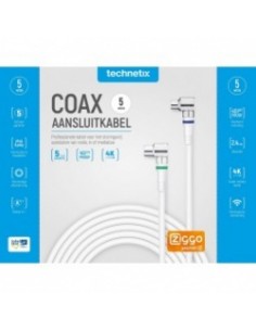 Technetix RLA++21-5S CATV 5M coax aansluitkabel sc