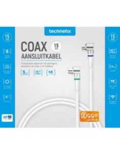 Technetix RLA++21-1,5S CATV 1,5M coax aansluitkabe