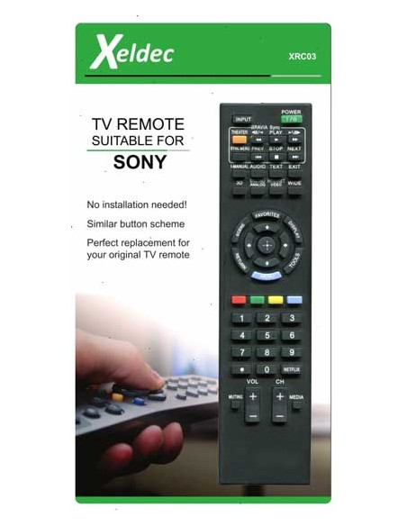 Bravo AB-3 universele Sony afstandsbediening