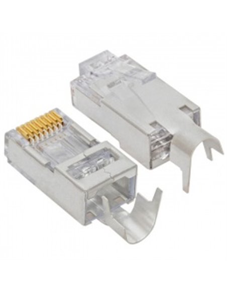 EZ-RJ45 Cat 5/6 shielded connector 50 per verpak.
