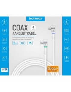 Technetix RLA++21-3S CATV 3M coax aansluitkabel sc