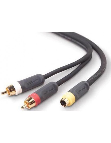 Belkin PureAV S-video - audio kabel - 1.8 meter - AV22101EA06