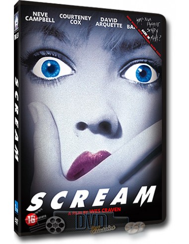 Scream - Courteney Cox, David Arquette, Drew Barrymore - DVD (1996)