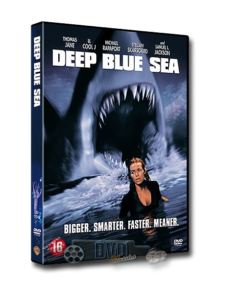 Deep Blue Sea - Samuel L. Jackson - Renny Harlin - DVD (1999)
