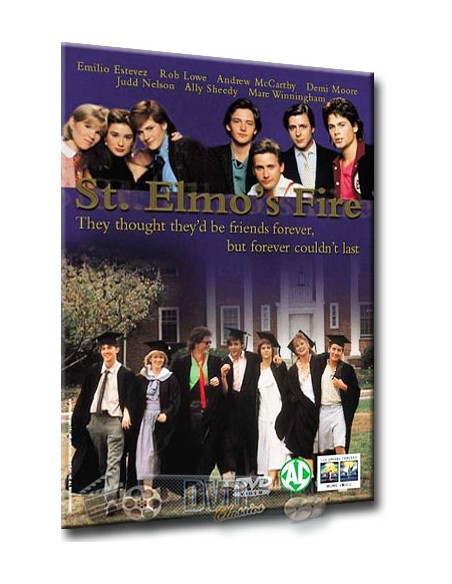 St.Elmo's Fire - Demi Moore, Emilio Estevez, Rob Lowe - DVD (1985)