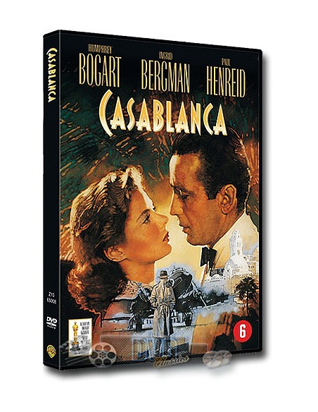 Casablanca - Humphrey Bogart, Ingrid Bergman, Peter Lorre - DVD (1942)