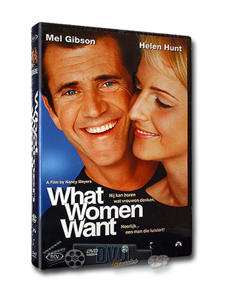 What Women Want - Mel Gibson, Helen Hunt, Marisa Tomei - DVD (2000)