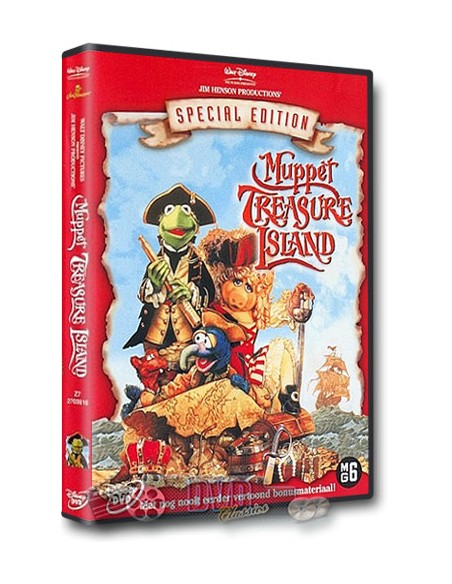 Muppets Treasure Island - Walt Disney - DVD (1996)