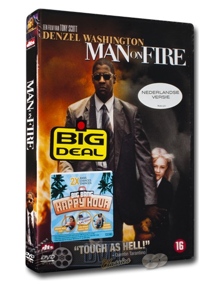 Man on Fire - Denzel Washington, Dakota Fanning - DVD (2004)