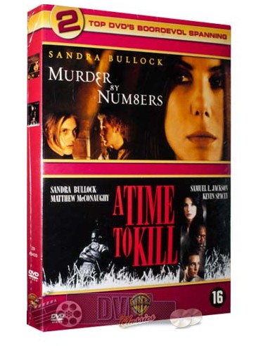 Murder By Numbers / A Time To Kill - Sandra Bullock - DVD (2002)