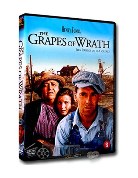 The Grapes of Wrath - Henry Fonda, John Carradine - DVD (1940)