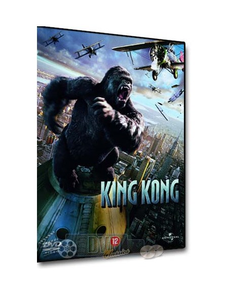 King Kong - Jack Black, Naomi Watts, Adrien Brody - DVD (2005)