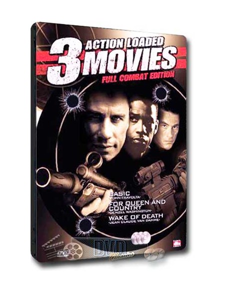 3 Action Loaded Movies Full Combat Edition [3DVD] Steelbook