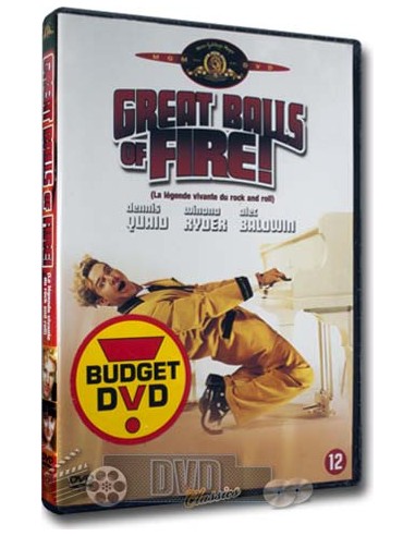 Great Balls of Fire - Dennis Quaid, Winona Ryder - DVD (1989)