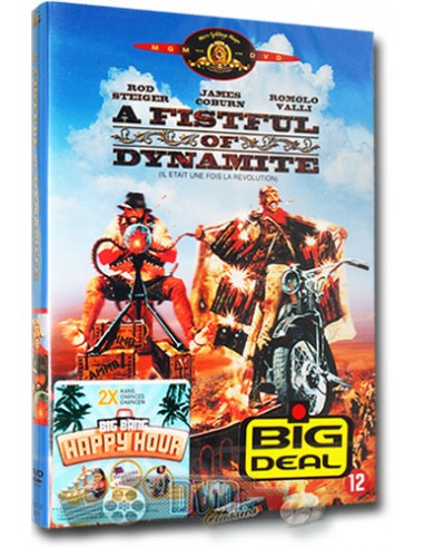 A Fistful of Dynamite - Rod Steiger, James Coburn - DVD (1971)