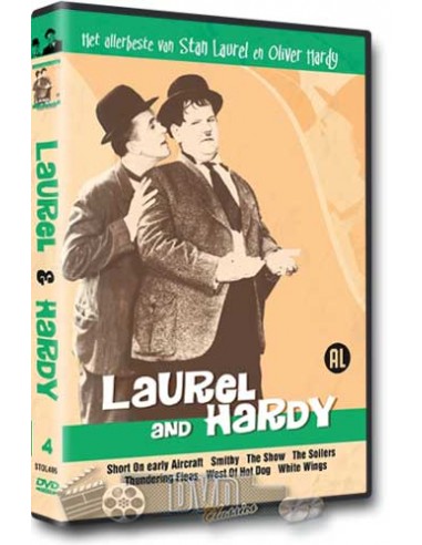 Laurel & Hardy - het allerbeste van 4 - DVD (1922-1924)