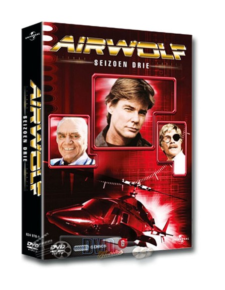 Airwolf - Seizoen 3 - Jan-Michael Vincent - DVD (1985)