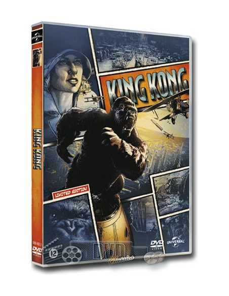 King Kong - Jack Black, Naomi Watts, Adrien Brody - DVD (2005)