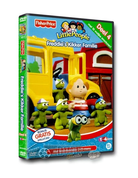 Little People 4 - Freddie's Kikker Familie - DVD