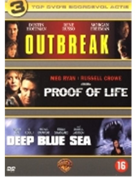 Outbreak / Proof Of Life / Deep Blue Sea - DVD