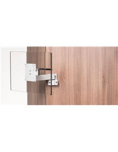 Caratec TV beugel CFW-204A Alu 1arm zilver