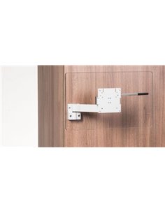 Caratec TV beugel CFW-204A Alu 1arm zilver 2