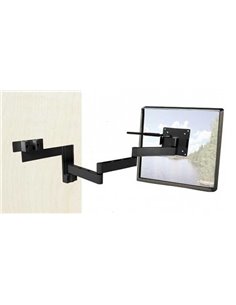 Caratec Tv beugel CFW-400AS Alu 3arm zwart 2