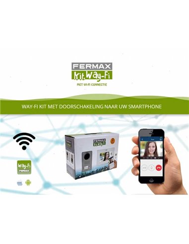 Fermax Way-FI kit deur intercom