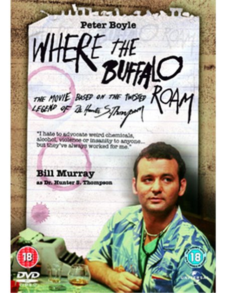Where The Buffalo Roam - Bill Murray - DVD (1980)
