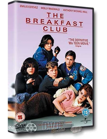 The Breakfast Club - Emilio Estevez, Judd Nelson, Molly Ringwald - DVD (1985)