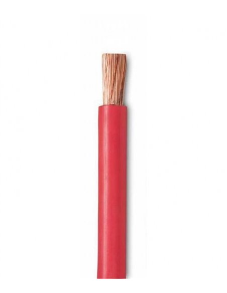 Accu kabel 25mm² rood,dubbel geïsoleerd per 1mtr 