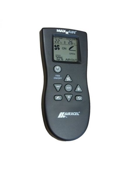 Airxcel MAXXFAN Deluxe dakventilator zwart/smoke