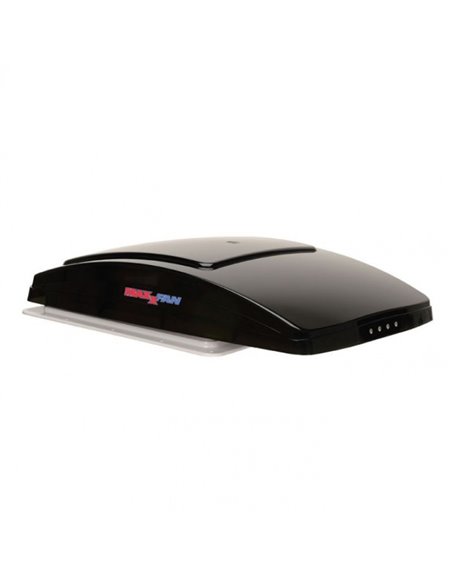 Airxcel MAXXFAN Deluxe dakventilator zwart/smoke