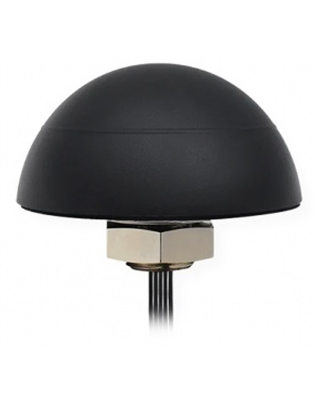 Dakantenne SMA combo Mimo LTE/GNSS/WiFi rond zwart