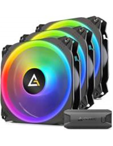 Antec Prizm X ARGB 3 Pack | 120mm Case Fans met Fan Controller