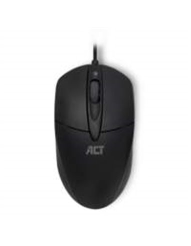 ACT AC5005 muis Ambidextrous USB Type-A IR LED 1000 DPI