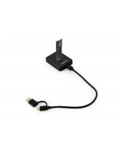 Gembird DD-U3M2 basisstation voor opslagstations USB 3.2 Gen 1 (3.1 Gen 1) Type-C Zwart