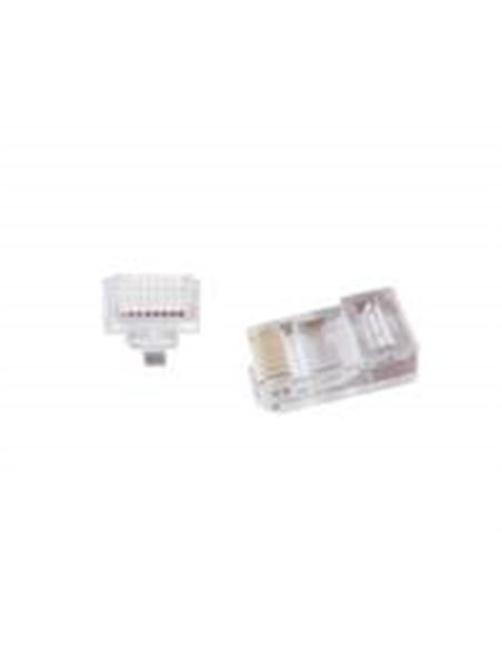 Gembird LC-PTU-01/100 kabel-connector 8P8C RJ45 Transparant