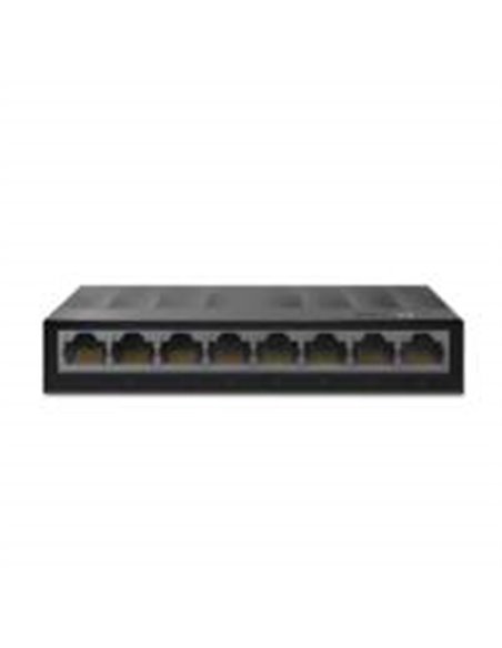 TP-Link LS1008G Unmanaged Gigabit Ethernet (10/100/1000) Zwart