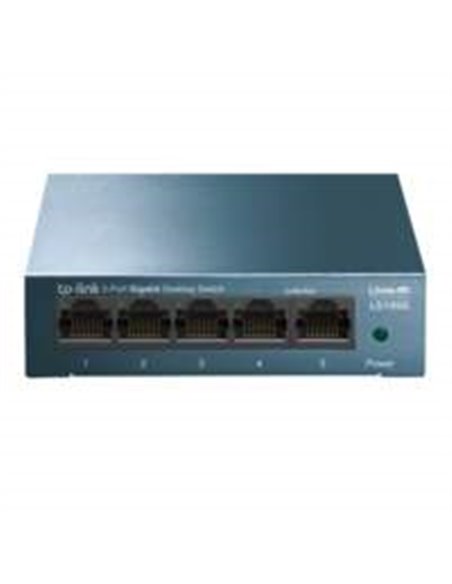 TP-Link LS105G Unmanaged Gigabit Ethernet (10/100/1000) Blauw