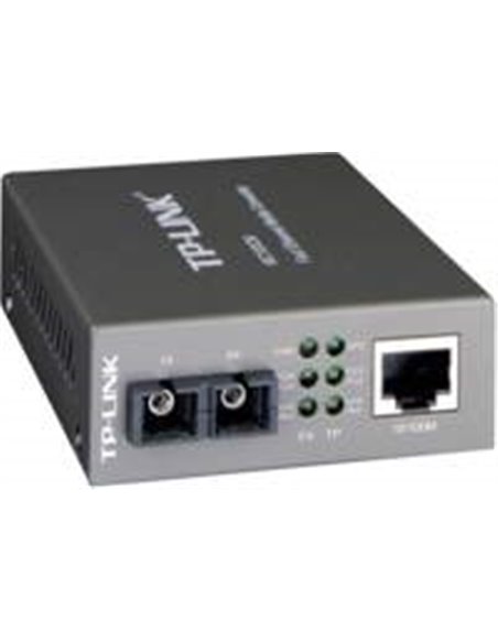 TP-LINK MC210CS netwerk media converter 1000 Mbit/s 1310 nm Single-mode Zwart