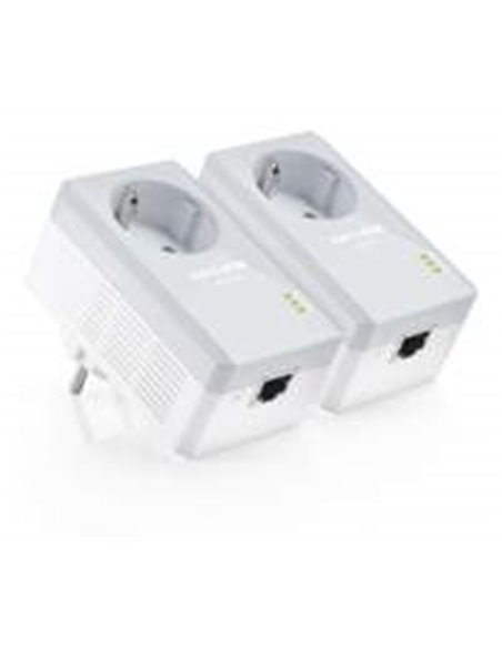 TP-LINK TL-PA4010P KIT V5 PowerLine-netwerkadapter 600 Mbit/s Ethernet LAN Wit 2 stuk(s)