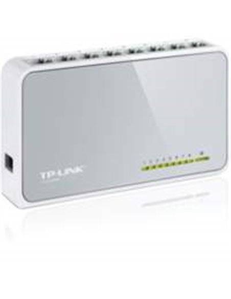 TP-LINK TL-SF1008D Unmanaged Fast Ethernet (10/100) Wit