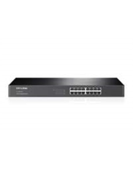 TP-LINK TL-SG1016 Managed L2 Gigabit Ethernet (10/100/1000) Zwart
