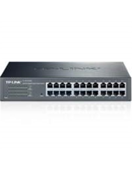 TP-LINK TL-SG1024DE Managed L2 Gigabit Ethernet (10/100/1000) Zwart