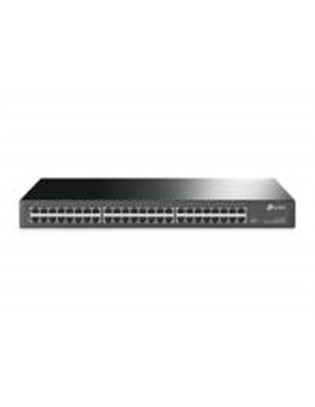 TP-LINK TL-SG1048 Unmanaged Gigabit Ethernet (10/100/1000) Zwart