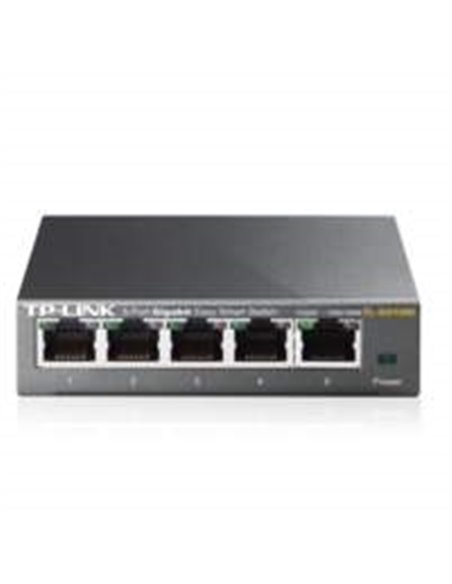TP-LINK TL-SG105E L2 Gigabit Ethernet (10/100/1000) Zwart
