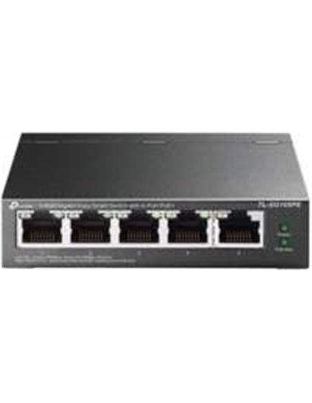 TP-LINK TL-SG105PE netwerk-switch Unmanaged L2 Gigabit Ethernet (10/100/1000) Power over Ethernet (PoE) Zwart